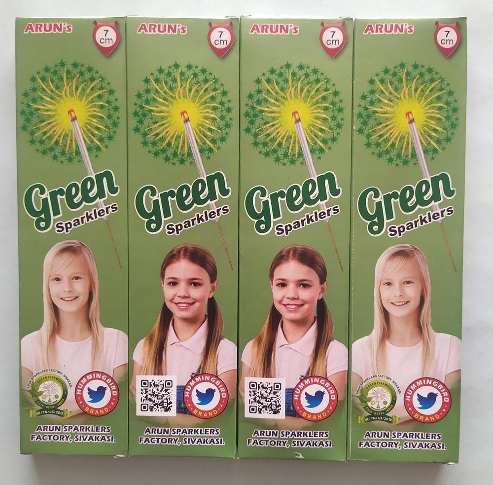 7 CM Green (10 Pcs)