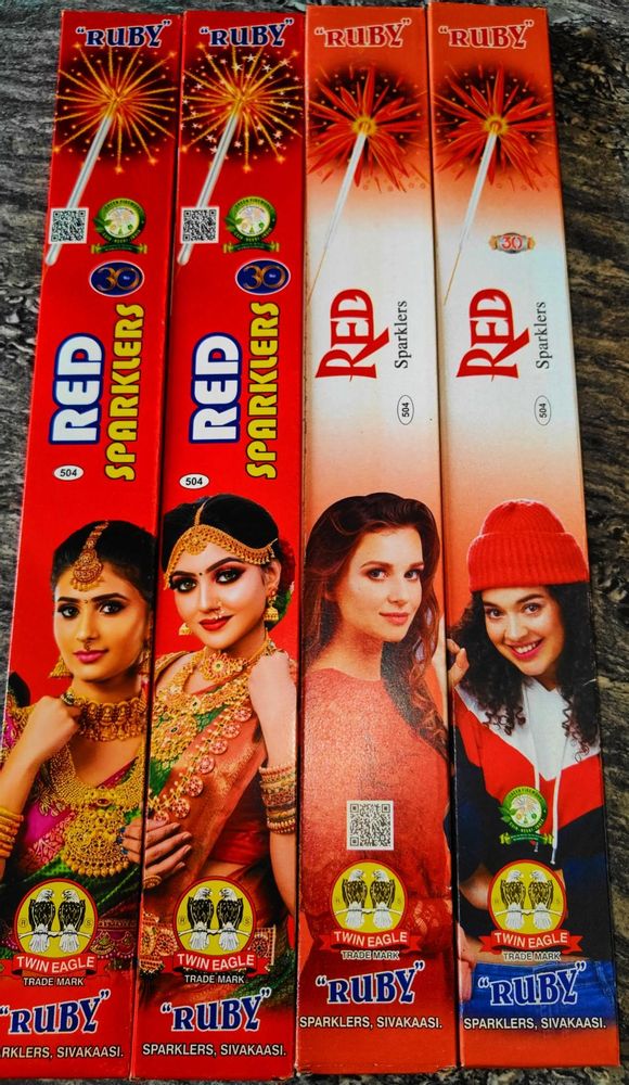 30 Cm Red Sparklers