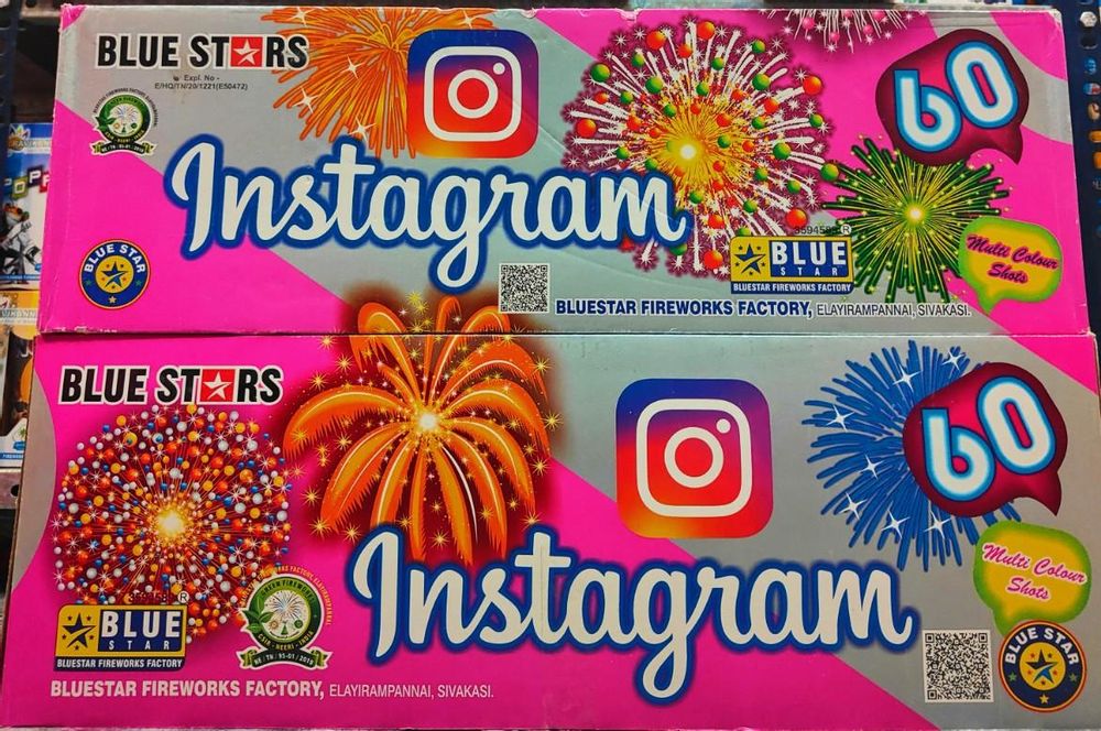 60 Shot Muliticolour (INSTAGRAM)