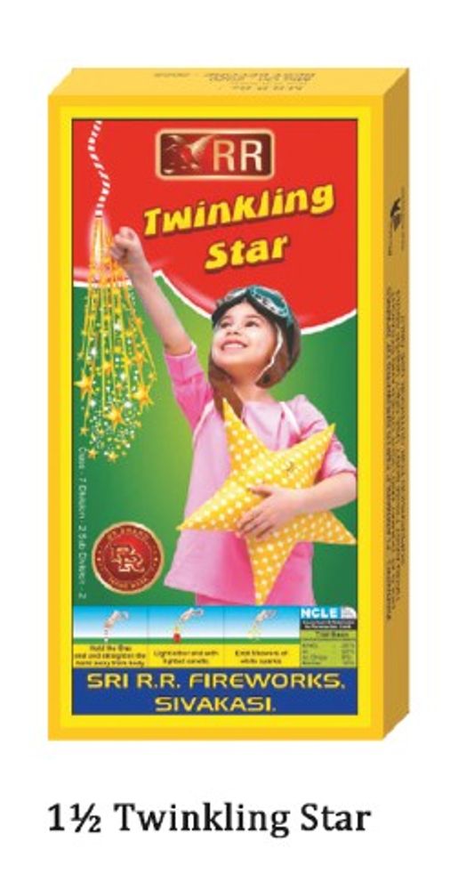 1 1/2 Twinkling star