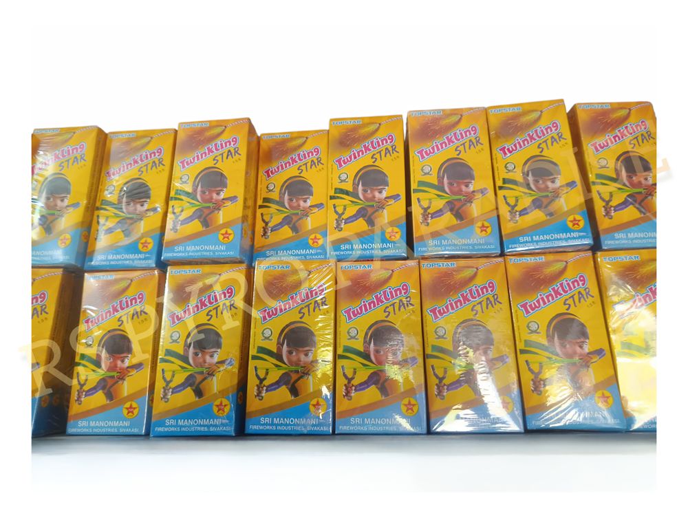 1½' Twinkling Star (10 Pcs)