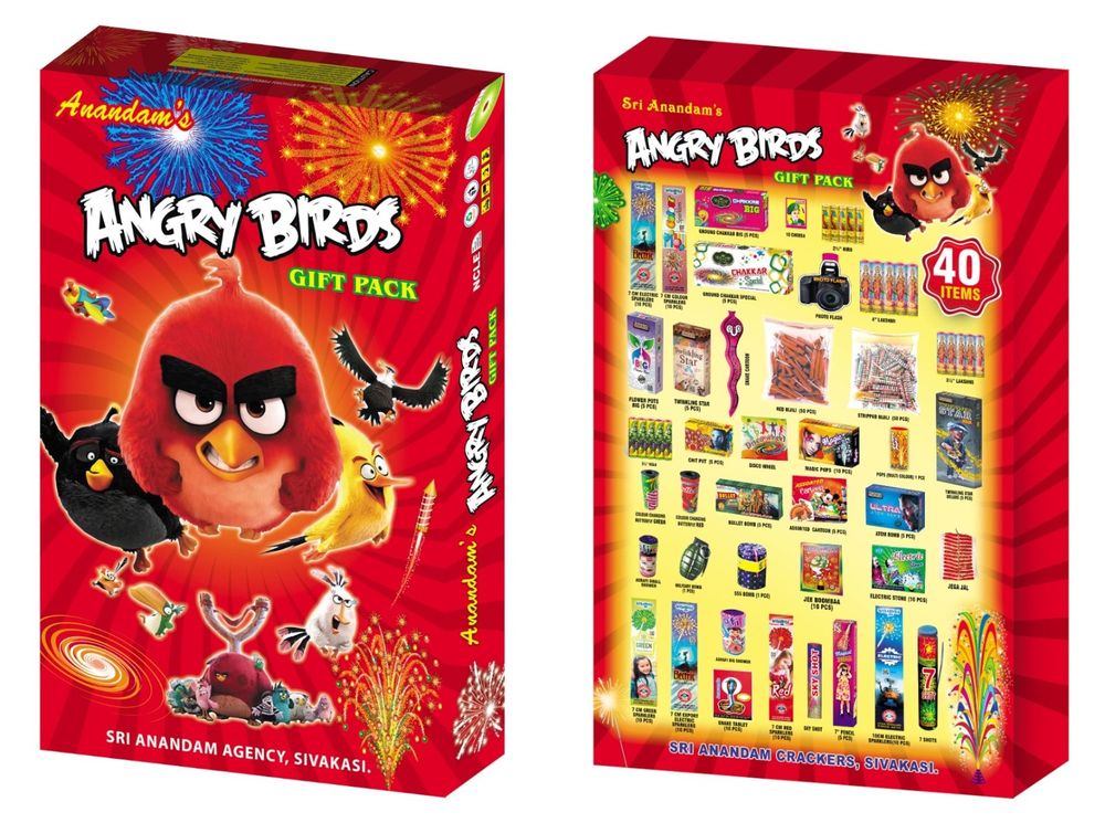 40 Items (ANGRY BIRDS)