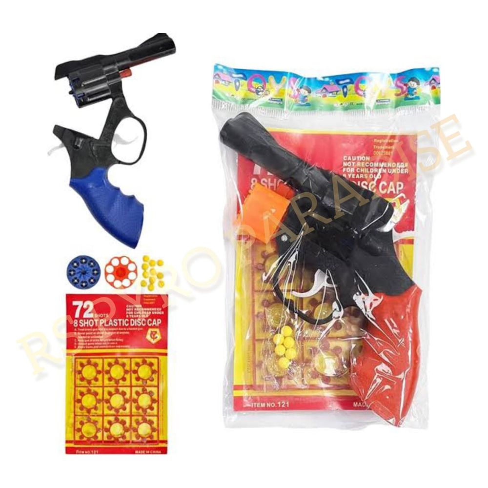 Deluxe Revolver Gun + Ring Cap