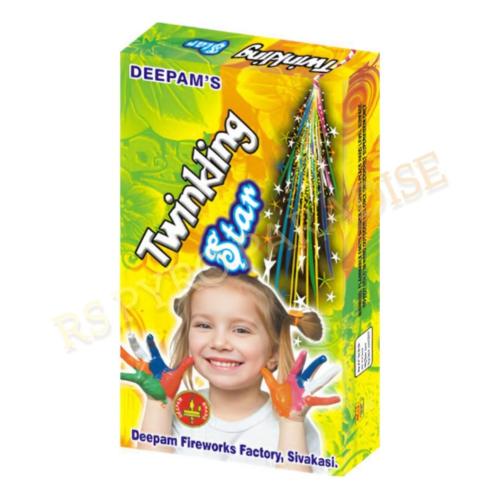4' Twinkling Star  (10 Pcs)