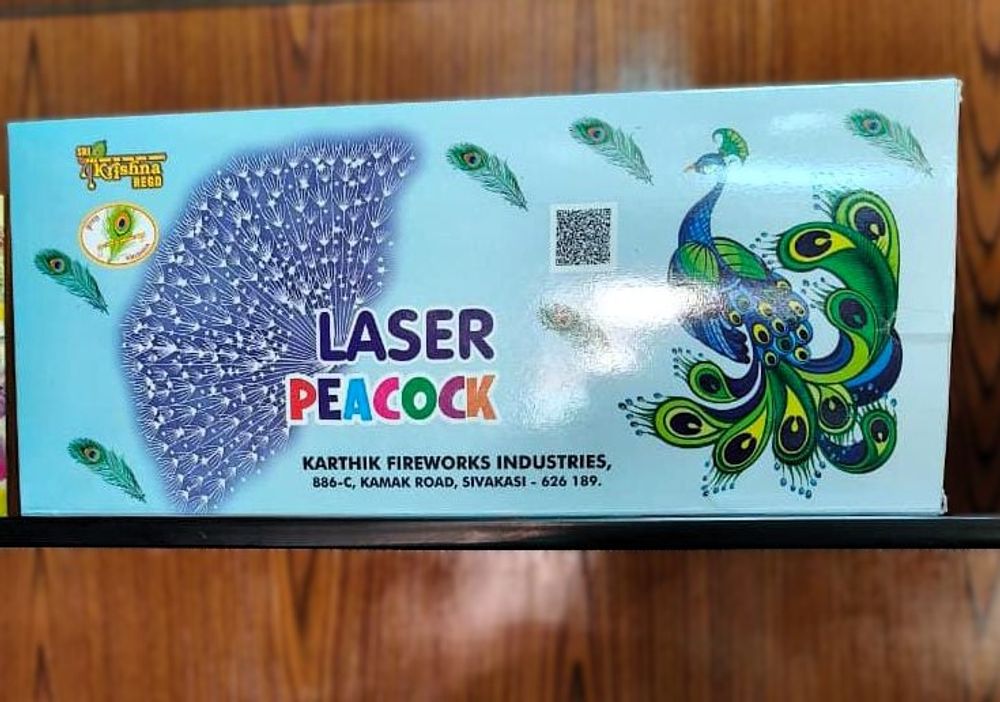 Laser Peacock