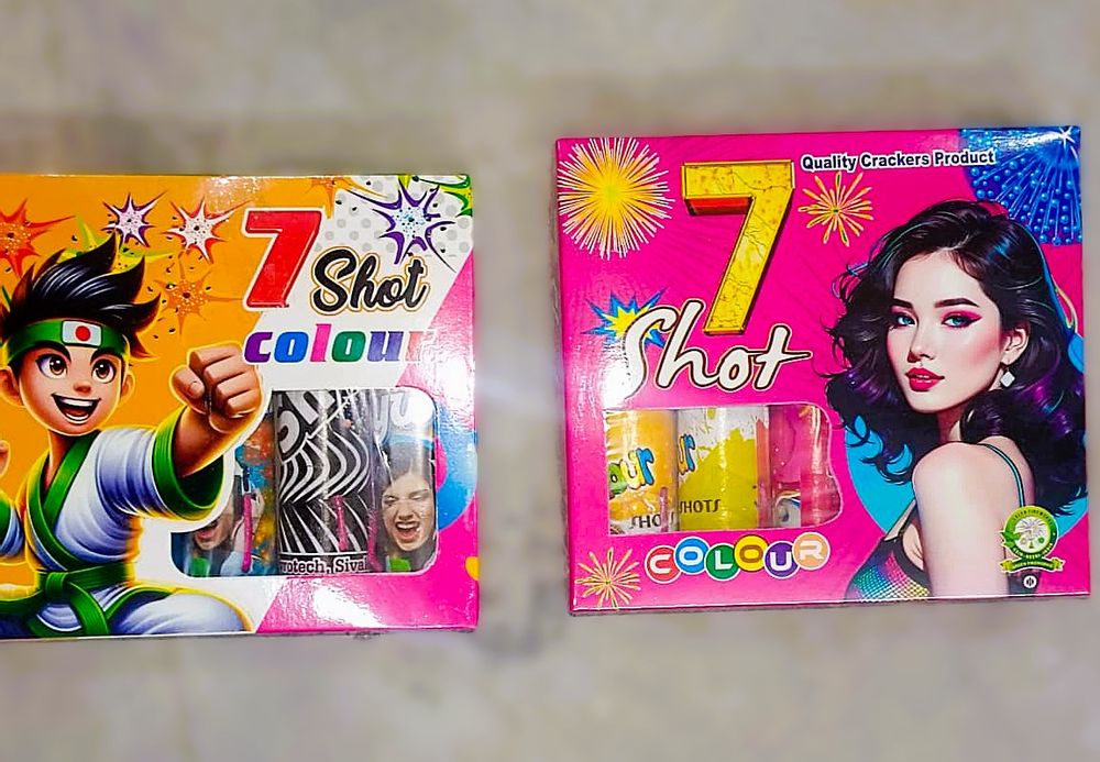 7 Shot Colour (5 Pcs )