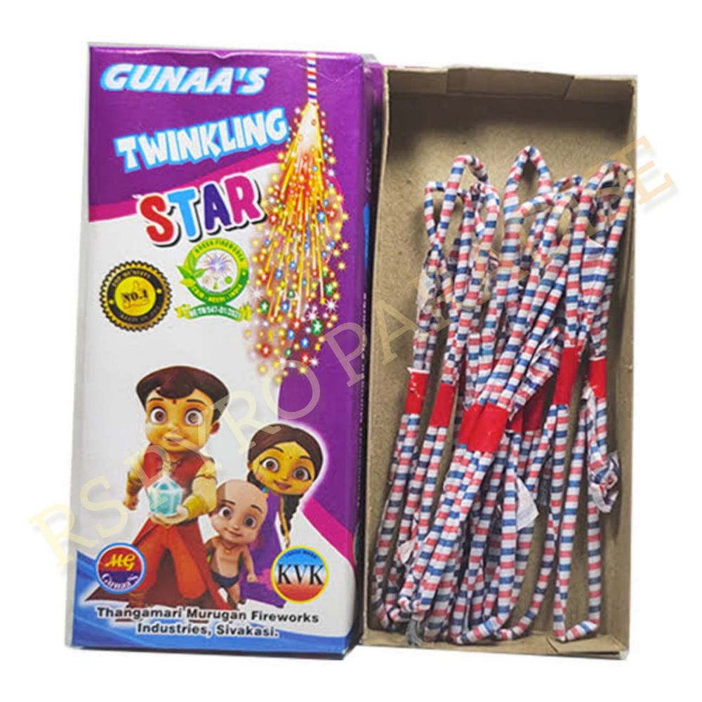 1½' Twinkling Star (10 Pcs)