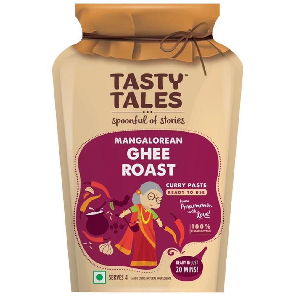 Tasty Tales Mangalorean Ghee Roast Curry Paste, 120 g