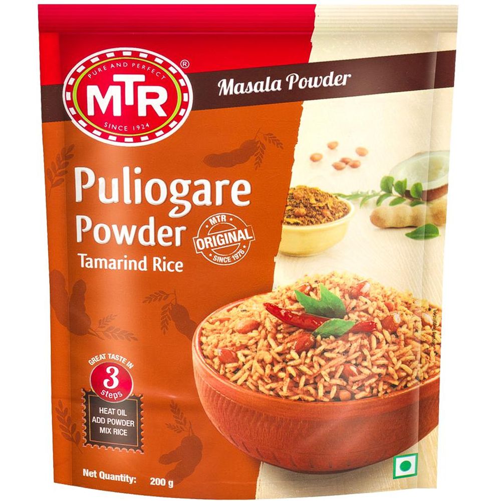 MTR Masala - Puliogare Powder, 200 g Pouch