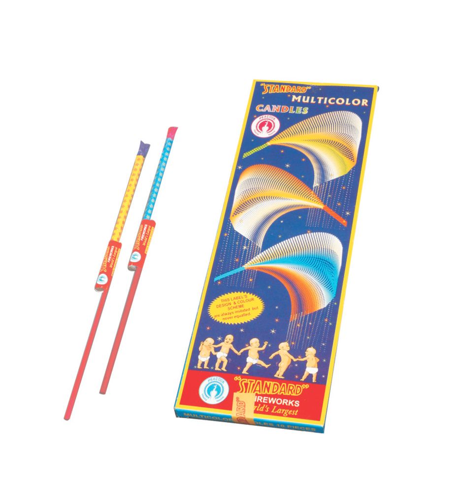 MULTI COLOUR CANDLE