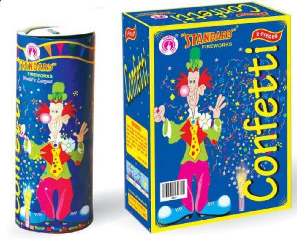 CONFETTI - 2PCS