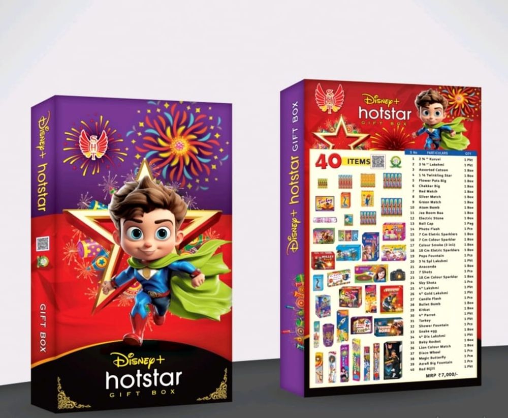 DISNEY + HOTSTAR - 40 ITEMS (1 BOX)