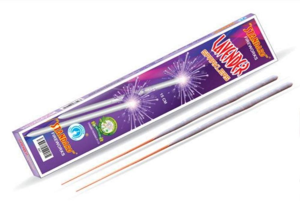 15 CM LAVENDER SPARKLERS (10 PCS)