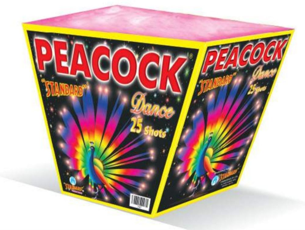 1.25" 25 SHOTS - PEACOCK DANCE (1 PCE)