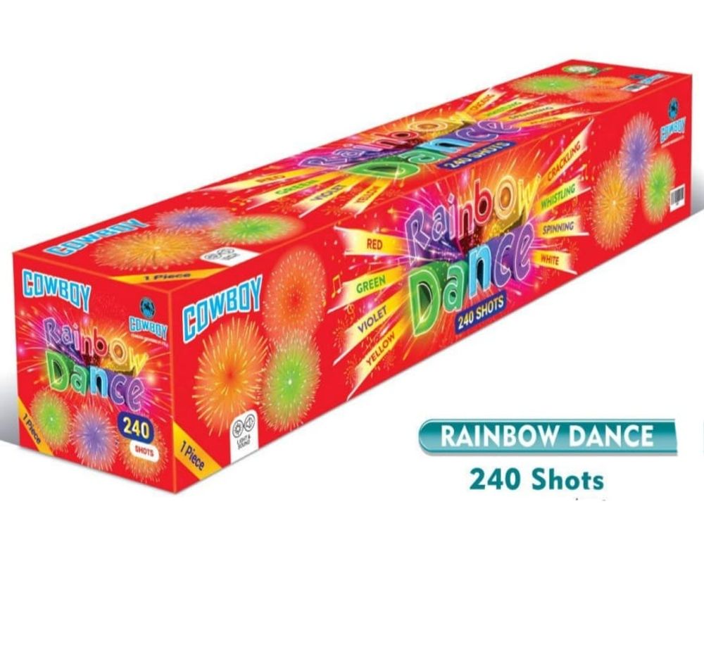 240 SHOTS - RAINBOW DANCE (1 PCE)