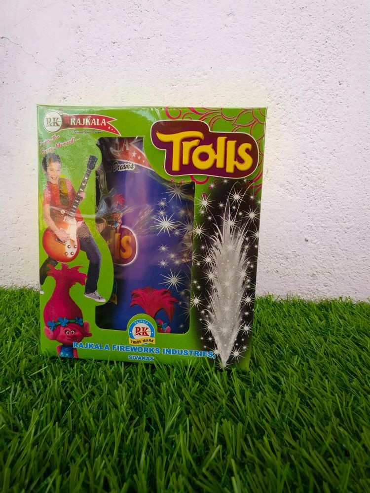 Trolls  (Silver & Star Crackling)