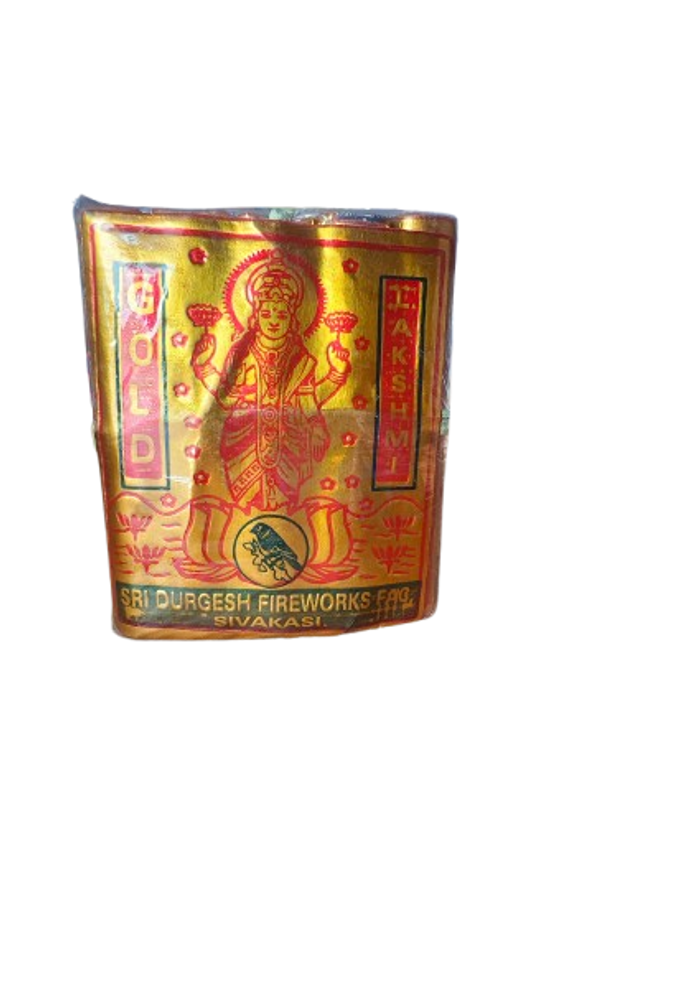 4 inch Gold Lakshmi (5 pcs)