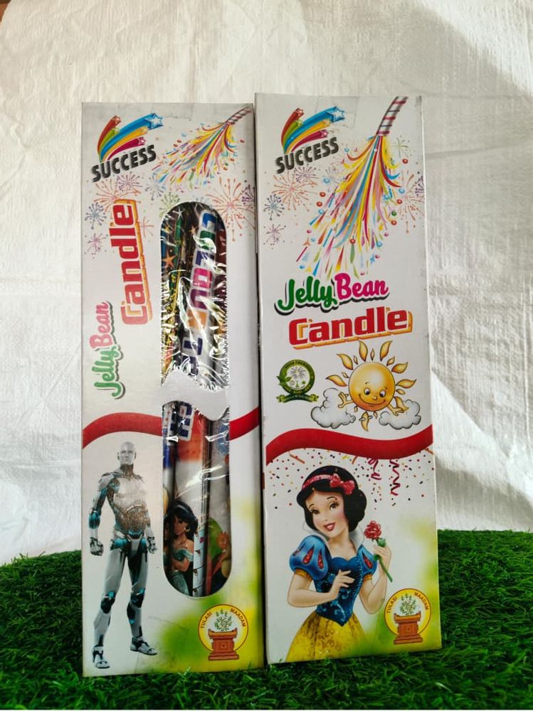Jelly Bean Candle 3pcs