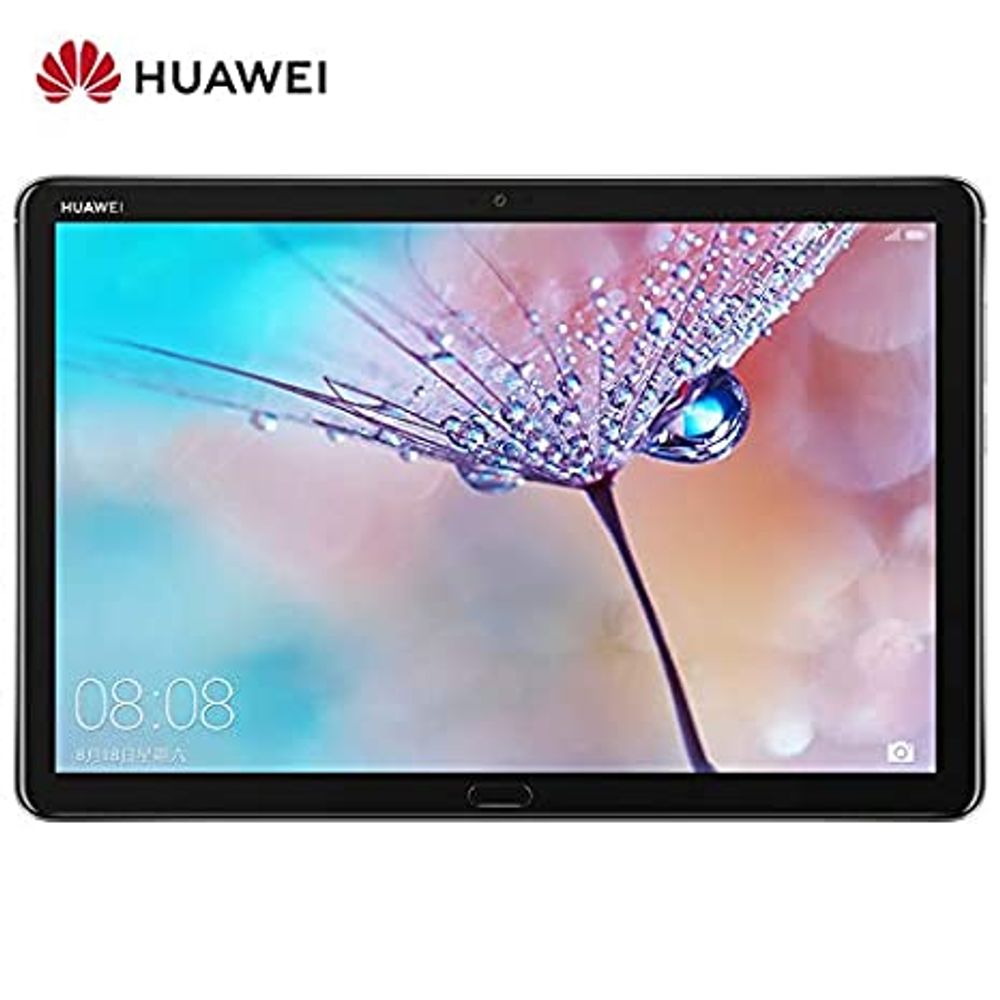 Huawei MediaPad M5 Lite Tablet with 10.1" FHD Display, Octa Core, Quick Charge, Quad Harman Kardon-Tuned Speakers, WiFi Only, 4GB+64GB, Deep Gray