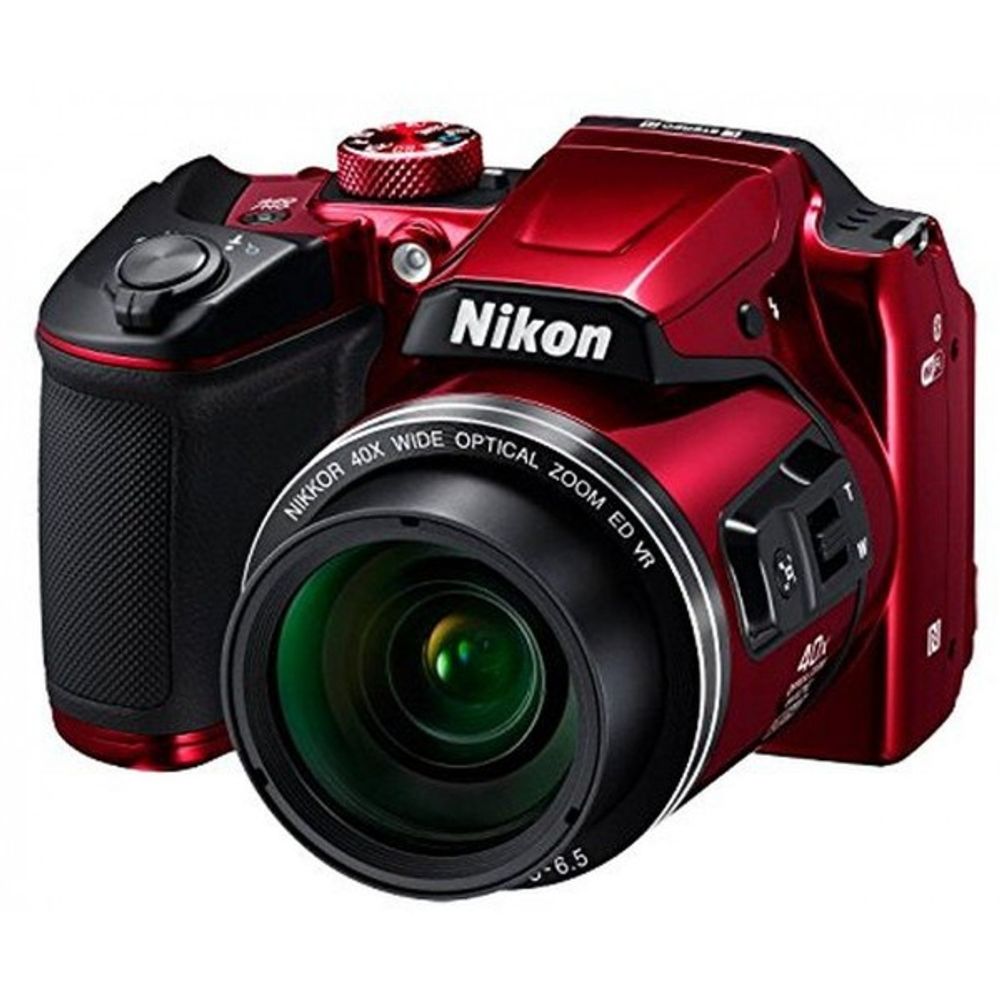 Nikon Coolpix B500 16MP Point & Shoot Red