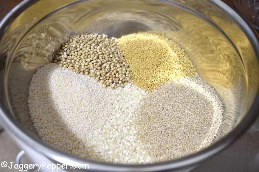 Millets Batter Mix 500 gms Millets Batter Mix 500 gms