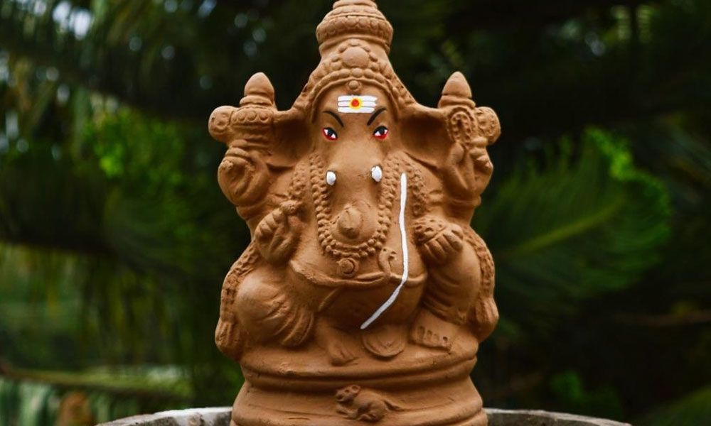 Seed Ganesh (8 Inches) Seed Ganesh (8 Inches)