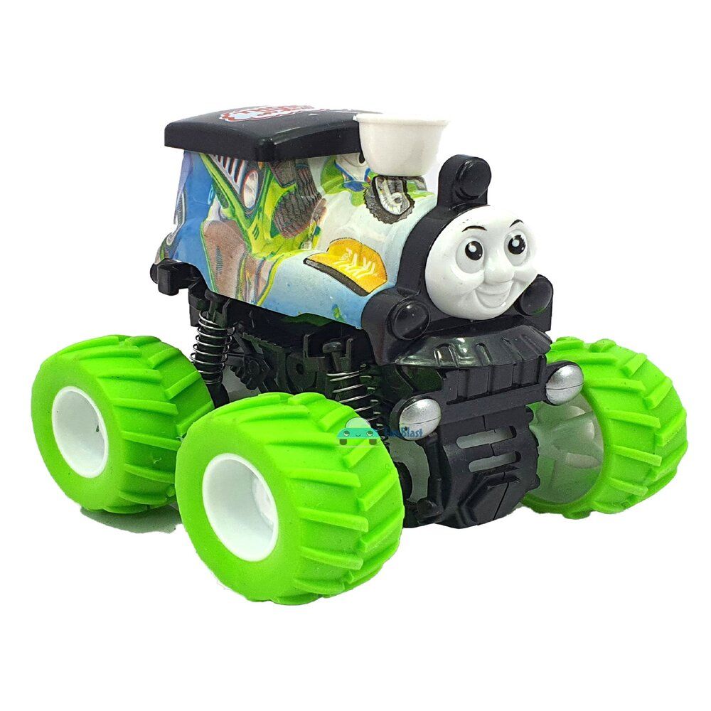 FunBlast Friction Powered Rock Crawler Toy Train - Green FunBlast Friction Powered Rock Crawler Toy Train - Green