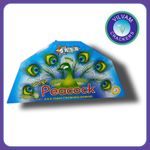 Mega Peacock Silver Rain