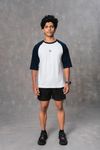 Men's Solid Slim Fit Shorts-Black