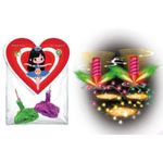 little hearts (3 jumbing chakkars & 2 colour rounders)