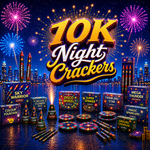 10K Night Crackers 84 Qty