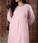 Women Kurutha Long Sleeves Pink