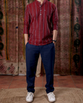 Maroon Short Kurutha