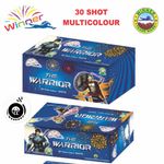 30 Shots Multi Colour with Crackling (1 Pcs)