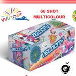 60 Shots Multi Colour with Crackling (1 Pcs)
