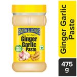 Smith & Jones Ginger Garlic Paste, 475 g Bottle
