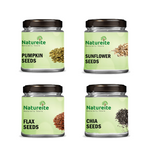 Seed Mix - Pumpkin+Waterlemon+Sunflower+chia+Flax seeds combo 200gx5