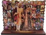3d mosaic table frame