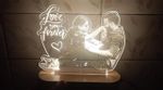 illusion Acrylic Lamp7 inch