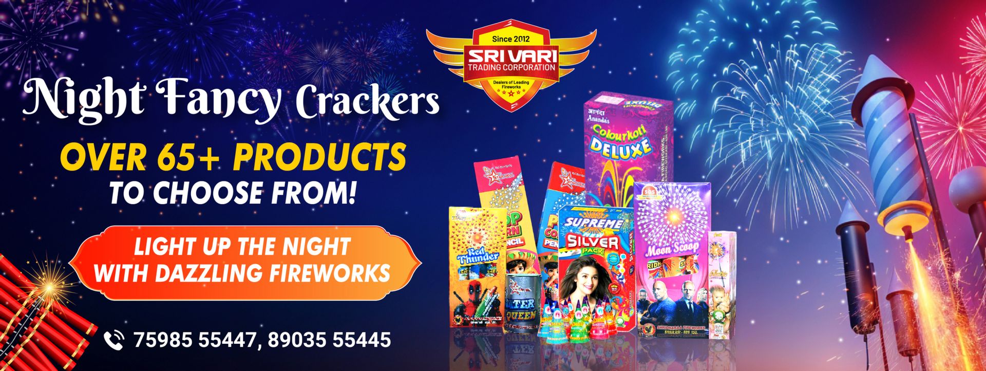 Night Time Crackers
