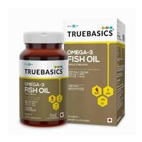 TrueBasics Fish Oil with 1250mg Omega-3 560mg EPA
