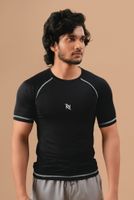 Black Compression Men's T-shirt