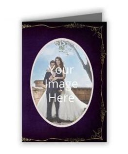 Wedding Customized Greeting Card – Flowers