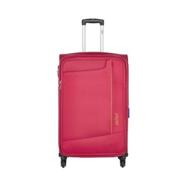 Safari Rush Secure 59 cm Soft Trolley (Red)