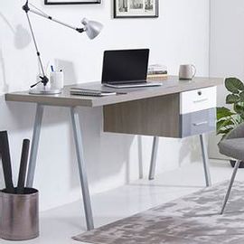 Impression Polyresin Modern Mini Desk Fountain in Grey Colour by HomeTown