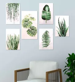 Nature Painting Wall Art Collage
