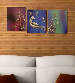 Resin & Wood For Each Other Wall Mural