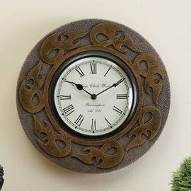 Brown Wood Pendulum Clock