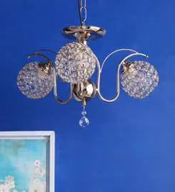Gold Crystal Chandelier