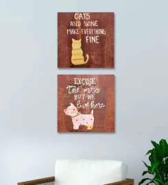 Pet Love Wall Art Collage